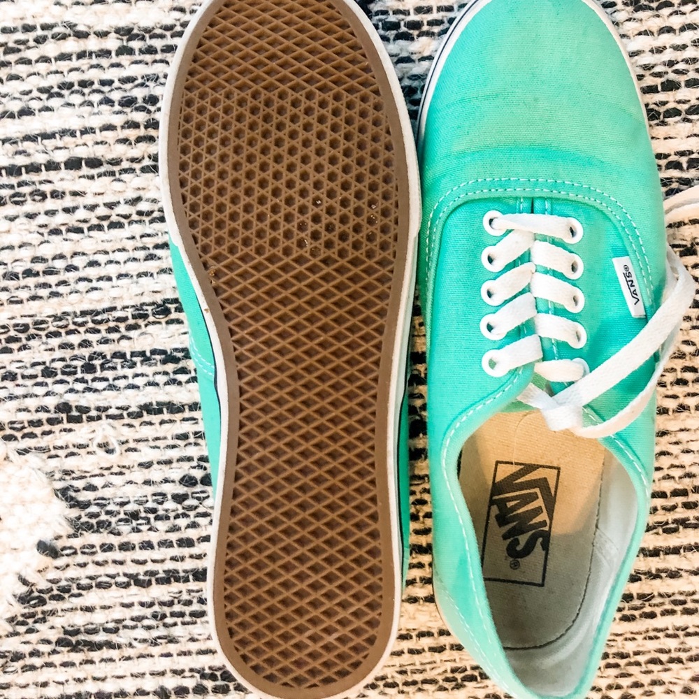 👟Teal Vans- Women’s 7😍